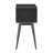Stephanie Elle Decor Mid-Century Modern Nightstand with 2- Drawers for Storage-24299327