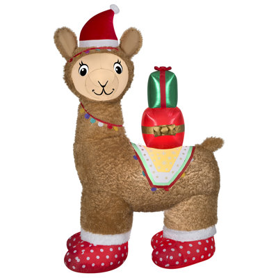 Airblown® Holiday Lights Christmas Inflatable Luxe Alpaca