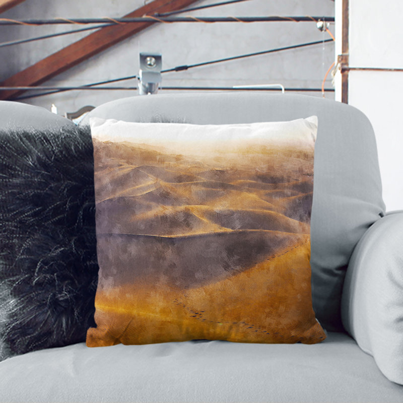 Square Cushion, 40cm H x 40cm W x 15cm D, White