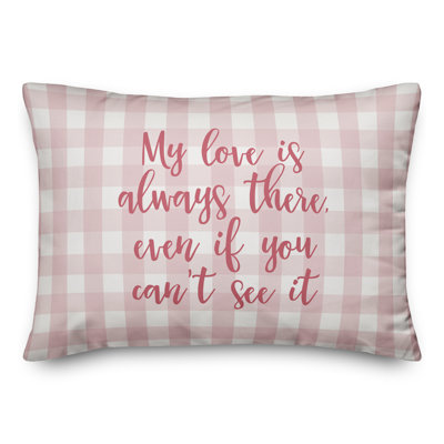 Plaid Throw Pillow
