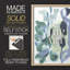 Abstrait varech I, reproduction encadrée - bois massif-909745135-909745138