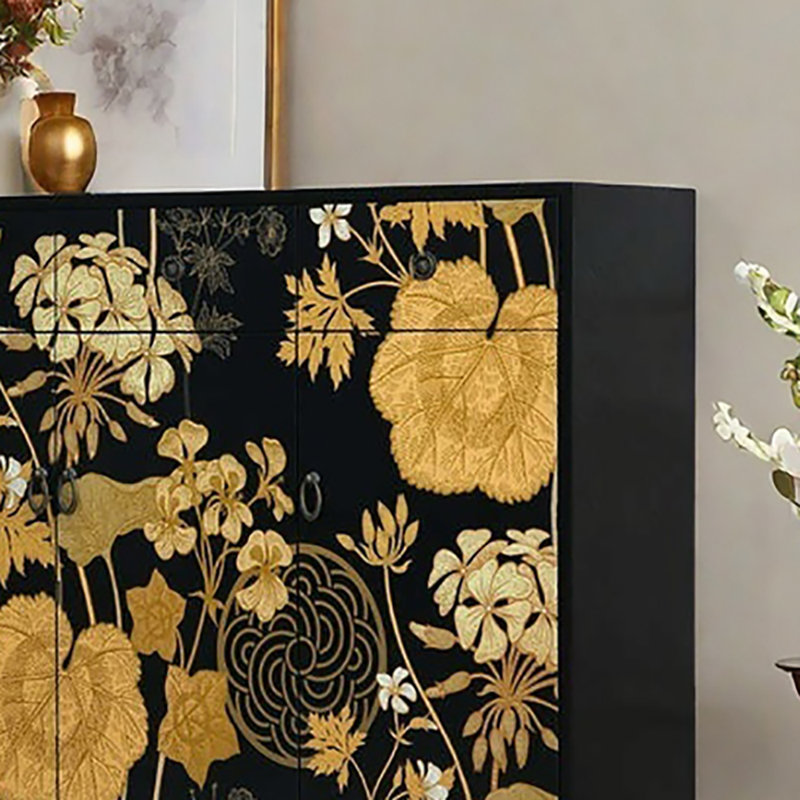 Large Capacity Painted Storage Cabinet Sideboard