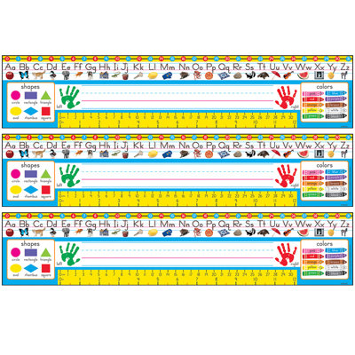 Trend Zaner Bloser Desk Toppers Reference Name Plates