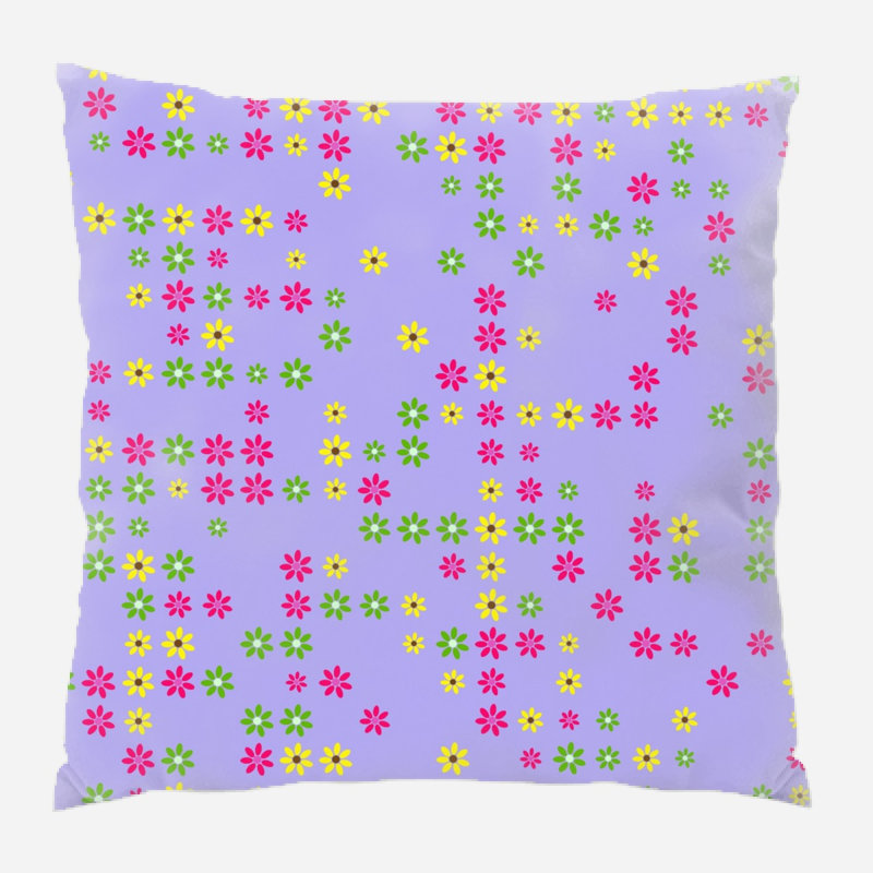 Coussin décoratif fleur, Intérieur