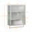 Arnfinnur Wall Cabinet with Featuring Two-tier Enclosed Storage-699475875