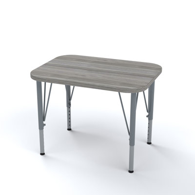 Manufactured Wood Adjustable Height Collaborative Desk