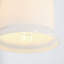 Applique murale en verre laiteux doré à intensité variable 1 lumière Cassiel-1208076572