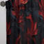 Noir Illusions Moody Patterns - Rideau en velours bohémien - obscurcissant - 1 panneau-107575301