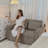 Vadims Upholstered 48.5'' Reclining Sleeper Sofa-1009476406