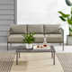 Apruva 3 - Person Patio Conversation Sets with Cushions