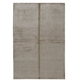 Hand Knotted Area Rug in Pewter