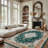 Delcine Washable Floral Indoor Rug-1227076080-1266827115