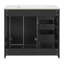 Meuble-lavabo 36 po avec lavabo en céramique-358434768-358434774