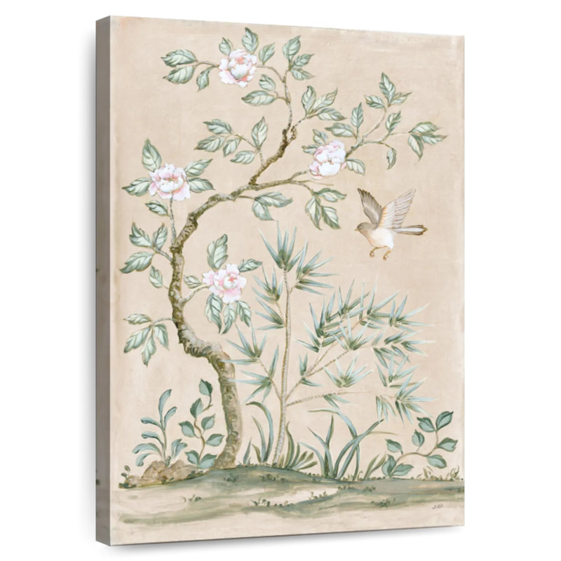 Harnek Spring Mural II Tan, 30" H x 20" W