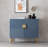 Simple Blue Creative Porch Cabinet Accent Cabinet