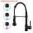 Led Kitchen Faucet With Pull Down Sprayer, Single Handle Single Lever Kitchen Sink Faucet 