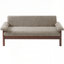 Causeuse moderne à 2 places avec coussins d'accoudoirs moelleux et structure en bois d'hévéa de style scandinave moderne de 72,8 pouces Luma-1595075492