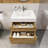Marizol 23.6'' Single Bathroom Vanity with Acrylic Top-995425004