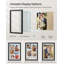 Black Picture Frame with Mat