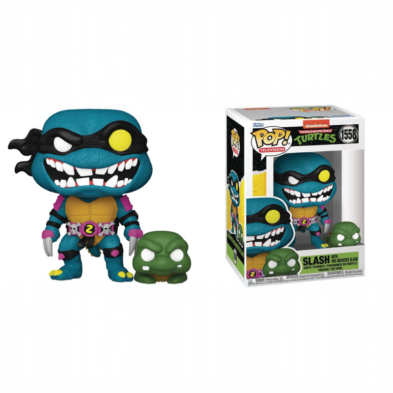  TMNT: Slash with Pre-Mutilated Slash #1558