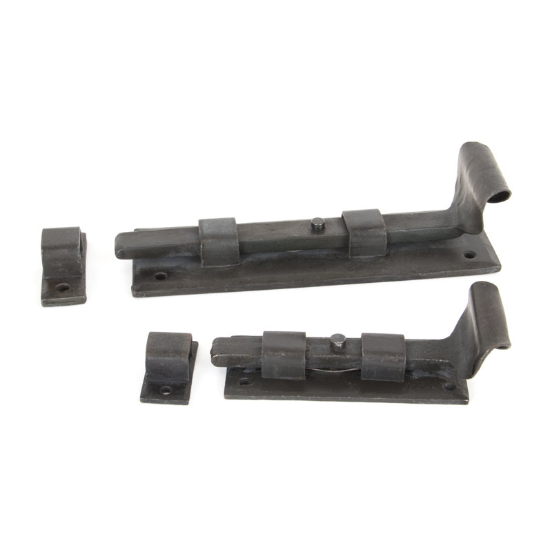 Fishtail Straight Door Bolt, Beeswax