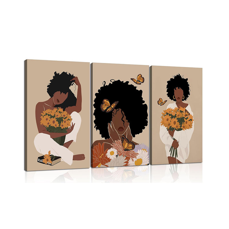 3 Piece Wrapped Canvas Print