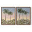 Impression encadrée Sunrise Palms I-Premium - prête à être accrochée - aucun clou requis - aucun clou requis-108025218-108025216