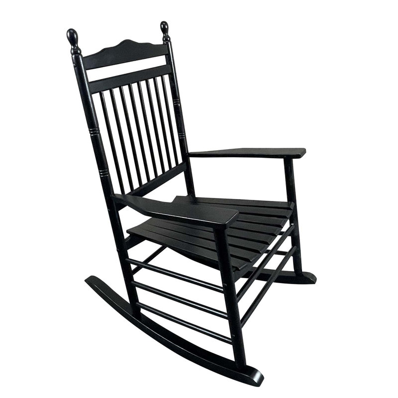 Fauteuil à bascule Balcony Porche, Noir