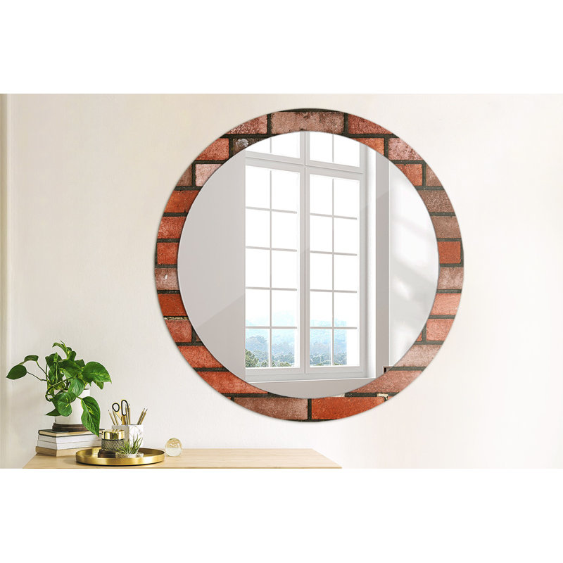 Huldar Glass Flat Wall Mirror