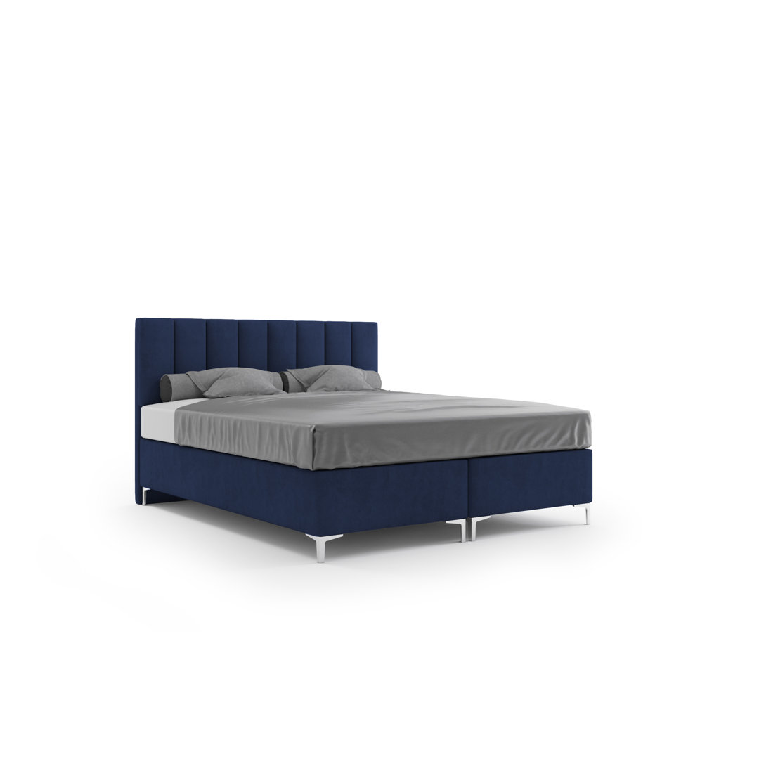 Boxspringbett mit Topper und Bettkasten