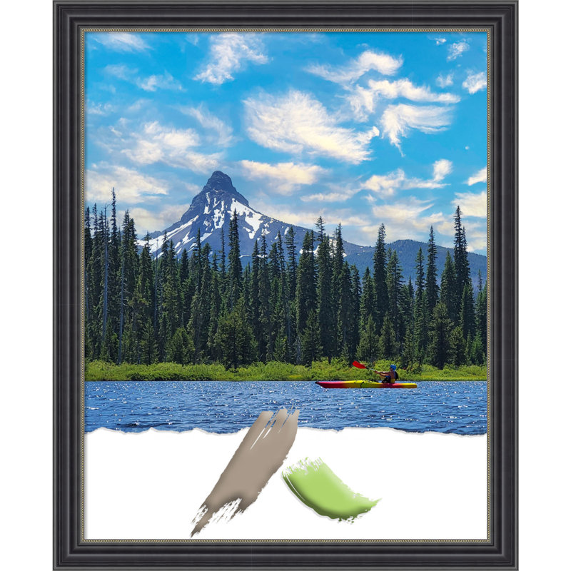 Shareeda Black Wood Picture Frame, 16'' W x 20'' H