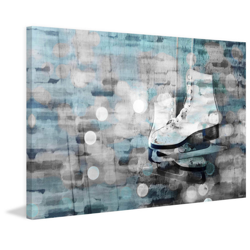 «Her Skates» par Parvez Taj, impression sur toile tendue, H 30 po x l 45 po x P 1,5 po