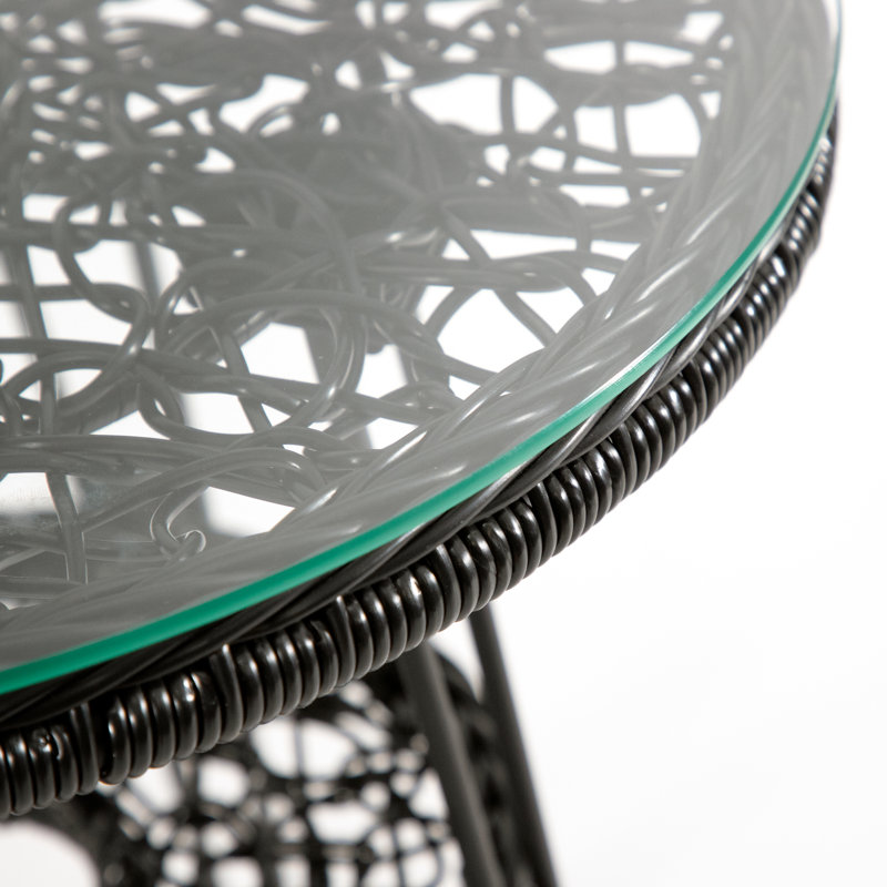 Table basse Kanchan, Noir