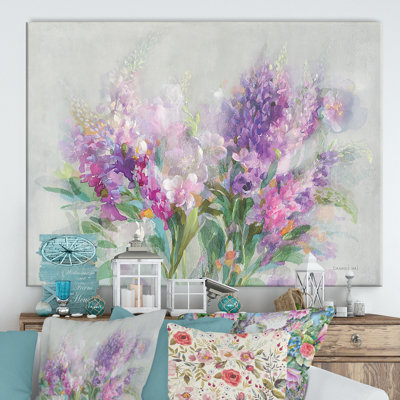 «RW Go with the Flow II», reproduction sur toile tendue
