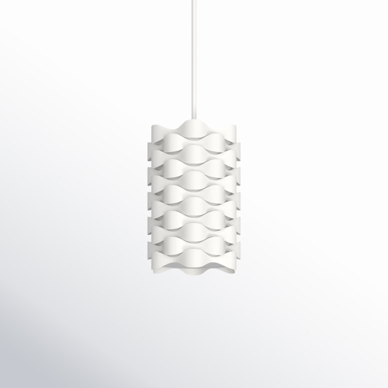 Rickey 1 - Light Sand White LED Single Pendant