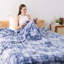 Faux Rabbit Fur Blanket Machine Woven Blanket-122585723-122585725
