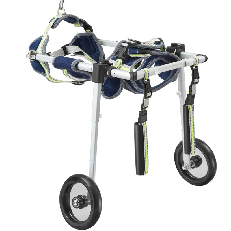 Fauteuil roulant pliable pour chien, H 14,76 po x l 17,91 po x P 10,23 po