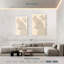 Avery Mid-Century brun abstrait II-108530220