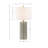 Ribbed Texture Ceramic Table Lamp