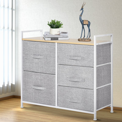 Kia 83cm W 5 - Drawer Chest of Drawers