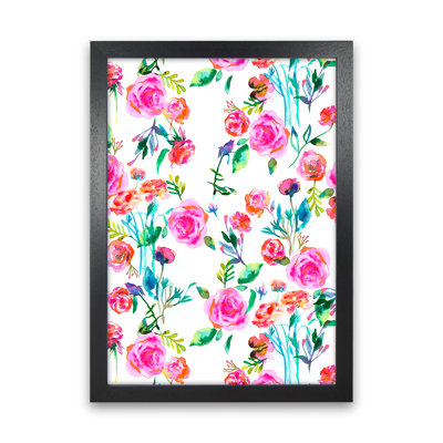 Roses Bouquet Pink - Print