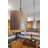 Hayashi Hammered Copper 8" Oval Cylinder Pendant Light