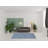 Mulican Solid Color Machine Made Power Loom Polypropylene Indoor / Outdoor Area Rug in Blue-155899861