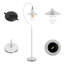 Lampe sur pied DEL à bras pivotant 33 po Austelle