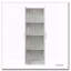Armoire haute avec portes et tablettes