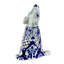 Sculpture Novica faite à la main en céramique Coyote Talavera