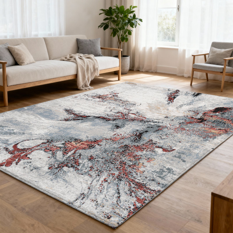 Abstract Area Rug, Rectangle 160 x 220cm