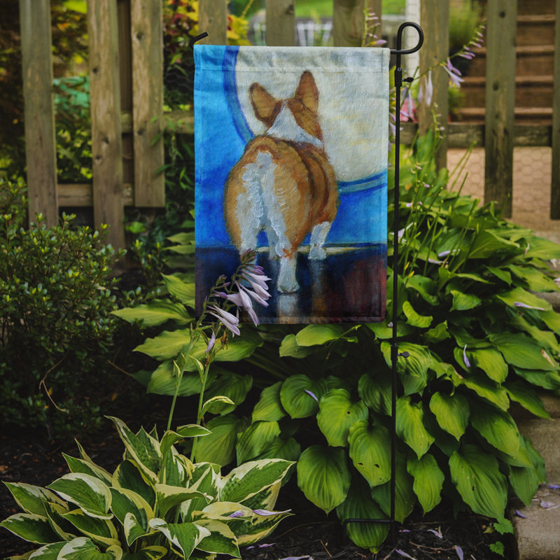 Drapeau de jardin Kaisya Corgi