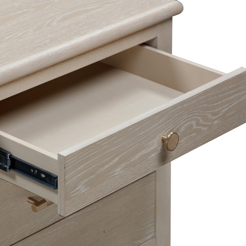 Table de chevet miel