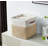 DECOMOMO Storage Cubes, 12x12 Storage Bins, Baskets for Shelves (Beige & White, Cube 12" - 4 Pack)-61923895